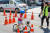 세종대로 차 없는 거리에서 자전거 안전 교육을 받는 어린이. ［사진 서울시］
