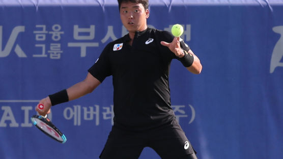 테니스 정윤성, 부산오픈 챌린저 대회 8강 진출