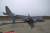 앞바퀴가 펴지지 않아 공항에 비상 착륙한 미얀마 비행기의 모습. [AP=연합뉴스]