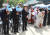  황교안 자유한국당 대표가 부처님오신날인 12일 오후 경북 영천시 은해사를 찾아 봉축 법요식에 참석하고 있다. [연합뉴스]