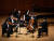 16일 밤 일본 도쿄의 하마리큐아사히홀에서 열린 &#39;우정의 콘서트&#39;에서 피아니스트 이경미가 쇼팽 피아노 협주곡 2번을 현악4중주와 협연하고 있다. [피아니스트 이경미 제공]           