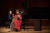 16일 밤 일본 도쿄의 하마리큐아사히홀에서 열린 &#39;우정의 콘서트&#39;에서 피아니스트 이경미와 일본의 기타리스트 무라지 가오리가 연주하고 있다. [피아니스트 이경미 제공]