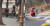 보이스피싱 조직원 수거책들이 명의도용한 체크카드가 담긴 박스를 수거하는 모습 [사진 서울은평경찰서] 