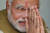 힌두민족주의 정당인 인도인민당(BJP)을 이끌고 올해 총선에서 승리한 나렌드라 모디 총리의 모습. 2014년 총선에서 승리해 처음 총리를 맡던 당시의 모습이다. 총리에 재선된 그의 비결은 경제정책 성공과 강한 안보에서 찾을 수 있다. [AP=연합뉴스] 