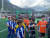 포르투 유스와 지중해국제유소년축구대회 결승전에서 만난 FC 포텐셜 선수들. [사진 FC 포텐셜]