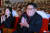 김정은 북한 국무위원장이 전날 제2기 제7차 군인가족예술소조경연에서 당선된 군부대들의 군인가족예술조조경연을 관람했다고 조선중앙통신이 3일 보도했다. [연합뉴스]