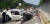 4일 오전 7시34분쯤 충남 공주시 우성면 당진-대전고속도로에서 발생한 화물차 역주행 교통사고로 화물차 운전자와 동승자 등 3명이 숨졌다. [사진 공주소방서]