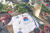 다뉴브강 머르기트 다리 인근에 희생자들을 추모하는 꽃과 태극기가 놓여 있다. [연합뉴스]