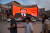 중국 신장지역 도로 전광판에 시진핑 국가 주석의 러시아 방문을 알리는 광고가 나오고 있다. [AF= 연합뉴스]