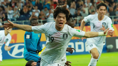 [U-20월드컵] ‘최준 선제골-이강인 도움’ 정정용호, 에콰도르전 전반 1-0