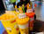 한국 CGV에서 포켓몬과 콜라보로 만든 &#39;포켓몬 케이크 피규어&#39; [출처 关爱胖蛋成长大佬 공식웨이보]