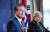 노르웨이를 국빈 방문 중인 문재인 대통령이 13일 오전 오슬로 총리관저에서 에르나 슬베르그 노르웨이 총리와 공동 기자회견을 하고 있다. [청와대 페이스북]
