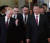 블라디미르 푸틴 러시아 대통령(왼쪽)이 6월 5일 모스크바 크렘린궁에서 국빈방문 중인 시진핑 국가주석을 안내하고 있다. / 사진:연합뉴스