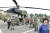 19일 충남 논산 육군훈련소에서 열린 6.25참전용사를 비롯한 보훈단체 초청 행사장에 전시된 수리온 헬기. 프리랜서 김성태