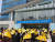 상산고 학부모들이 20일 전북교육청 앞에서 자사고 재지정 평가 결과를 발표한 교육청에 항의하고 있다. 김준희 기자