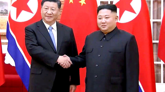 시진핑 "비핵화 적극 역할" 김정은 "관련국들 소극적"