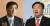 이해식 더불어민주당 대변인(왼쪽)과 민경욱 자유한국당 대변인. [중앙포토]