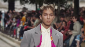 WINNER SONG MINHO At The 2020 S/S Louis Vuitton Fashion Show