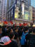 홍콩에서 벌어진 시위에 등장한 대만 깃발. [홍콩=신경진 특파원]
