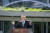 토마스 바흐 IOC 위원장이 23일 열린 IOC 하우스 개관식 행사에서 연설을 하고 있다. [AP=연합뉴스]