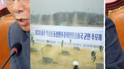 이주영 의원 “파주 적군 묘지에서 인민군 추모제 열렸다”, 사진 공개