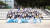 지난 6월 26일(수) 「플라스틱 컵 쓰레기 올림픽」에 참가한 자원봉사자들이 활동을 마친 후 기념촬영을 하고 있다.