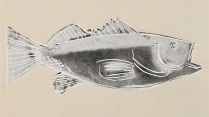 앤디 워홀이 아이들 위해 만든 ‘물고기’ 그림