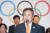 이기흥 대한체육회장이 26일(한국시간) 스위스 로잔에서 열린 제134차 국제올림픽위원회(IOC) 총회에서 IOC 신규위원으로 선출됐다. [연합뉴스]