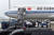 G20 정상회의에 참석하는 시진핑 중국 국가주석의 전용기가 27일 일본 오사카 간사이 공항에 도착한 모습. [연합뉴스]