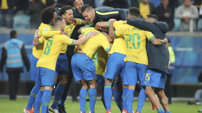 브라질, 파라과이에 승부차기 진땀승...코파아메리카 4강행