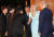 문재인 대통령이 29일 오후 청와대 상춘재에서 트럼프 미국 대통령과 이방카 백악관 보좌관에게 그룹 &#39;엑소&#39;를 소개하고 있다. [연합뉴스]