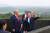 문재인 대통령과 도널드 트럼프 미국 대통령이 30일 오후 판문점 공동경비구역을 방문해 오울렛 초소에서 북측을 보고 있다. 청와대사진기자단