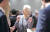 라가르드 IMF 총재(가운데)와 이방카 보좌관(왼쪽 둘째) 지난달 29일 일본 오사카에서 열린 G20 회의에서 이야기하고 있다.[영상 이방카 트위터] 