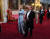 이방카 보좌관이 지난달 3일 영국 런던 버킹검 궁에서 열린 연회에 참석하고 있다. [ AFP=연합뉴스]