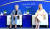 &#39;한미 여성 역량강화 회의&#39;에 참석한 강경화 외교부 장관과 이방카 트럼프 미 대통령 보좌관. [사진 외교부]