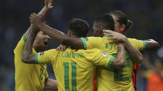브라질, 숙적 아르헨 2-0 완파...코파 아메리카 결승행