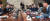  문재인 대통령이 4일 청와대 본관에서 손정의 일본 소프트뱅크 회장을 만나 악수한 후 자리에 앉고 있다. 청와대사진기자단