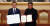 지난해 9월 19일 문재인 대통령과 김정은 국무위원장이 백화원 영빈관에서 정상회담을 마친 뒤 평양공동선언서에 서명한 후 선언문을 펼쳐보이고 있다. [평양사진공동취재단]