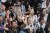  7일 서울 연세로에서 열린 &#39;신촌 물총축제&#39;에서 외국인 참가자들이 물총축제를 즐기고 있다. 김상선 기자 
