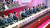 북한이 지난 8일 김일성 주석 사망 25주기를 맞아 중앙추모대회를 했다. 김여정 당 제1부부장(붉은 원)이 주석단에서 김정은 국무위원장의 오른편 4번째 자리에 앉아있다.[사진 연합뉴스]