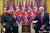김정은 북한 국무위원장과 도널드 트럼프 미국 대통령이 6월 30일 판문점에서 만났다고 조선중앙통신이 1일 보도했다. [연합뉴스]
