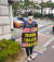 6월 27일 A양(7)의 어머니 B씨가 서울중앙지검 앞에서 1인 시위를 하고 있다. B씨는 수사가 6개월째 지지부진하게 이뤄지고 있다며 탄원서를 제출했다. [B씨 제공]