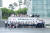 한국으로 수학여행을 온 일본 지벤학원 학생들이 지난 9일 경주엑스포공원 내 경주타워 앞에서 기념사진을 촬영하고 있다. [사진 경주엑스포공원]