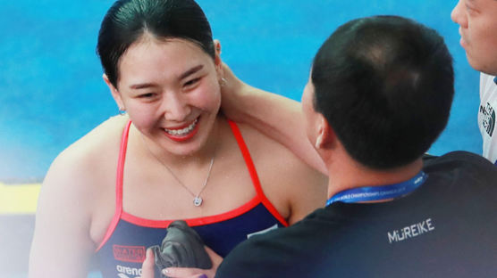 두 번의 실패 거울 삼은 김수지, 세계수영선수권 동메달로 '활짝'