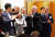 레우벤 리블린 이스라엘 대통령과 허창수 전국경제인연합회장이 16일 오전 서울 여의도 전경련회관 컨퍼런스센터에서 열린 한·이스라엘 경제포럼에 참석하고 있다. [뉴스1]
