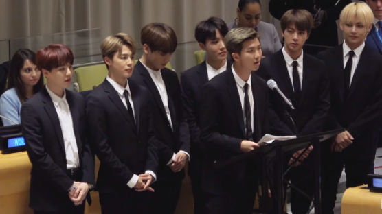UN HQ Announces BTS as the Top Rank Global Sustainable Future Leader