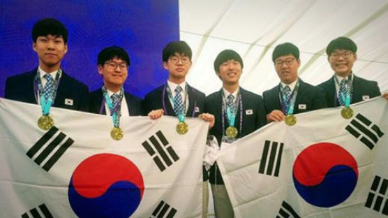국제수학올림피아드서 한국 3위, 전원 金…북한은 4위