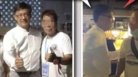 ‘백색 테러단’ 엄지척한 홍콩의원···부모 묘 훼손당했다 