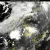  천리안 2A 위성으로 본 25일 오후 한반도의 모습. 2분 간격으로 촬영한 위성사진을 보면 중부지방에 비구름이 만들어지고 이동하는 모습이 뚜렷하게 관찰된다. [사진 기상청]