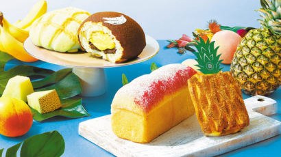 [맛있는 도전] 다양한 쿨브레드, 제철 과일 담은 케이크…올 여름 달콤·시원하게 즐기자